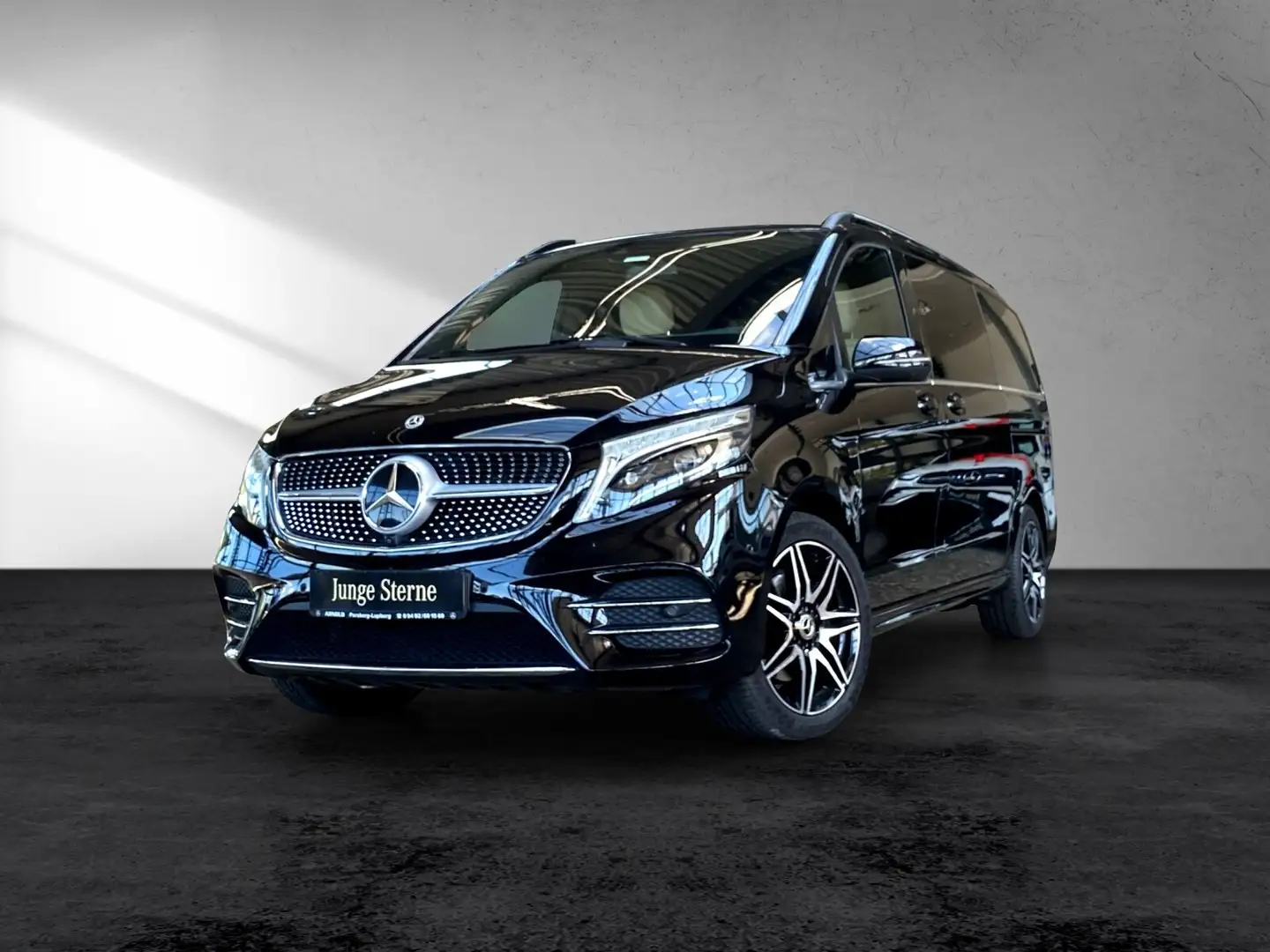Mercedes-Benz V 300 V 300 d 4M AVANTGARDE Lang AMG L 360° Distr 7-S. Schwarz - 2