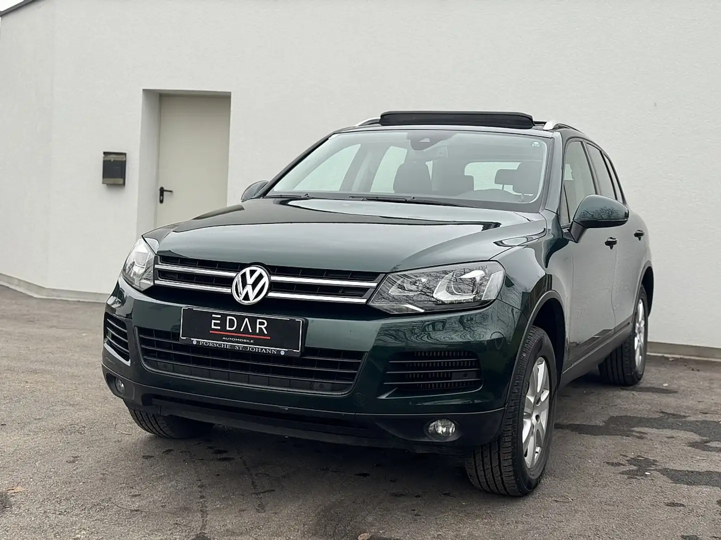 Volkswagen Touareg Sky V6 TDI BMT 4Motion Aut.*Pano*Schiebedach*An... Grün - 2