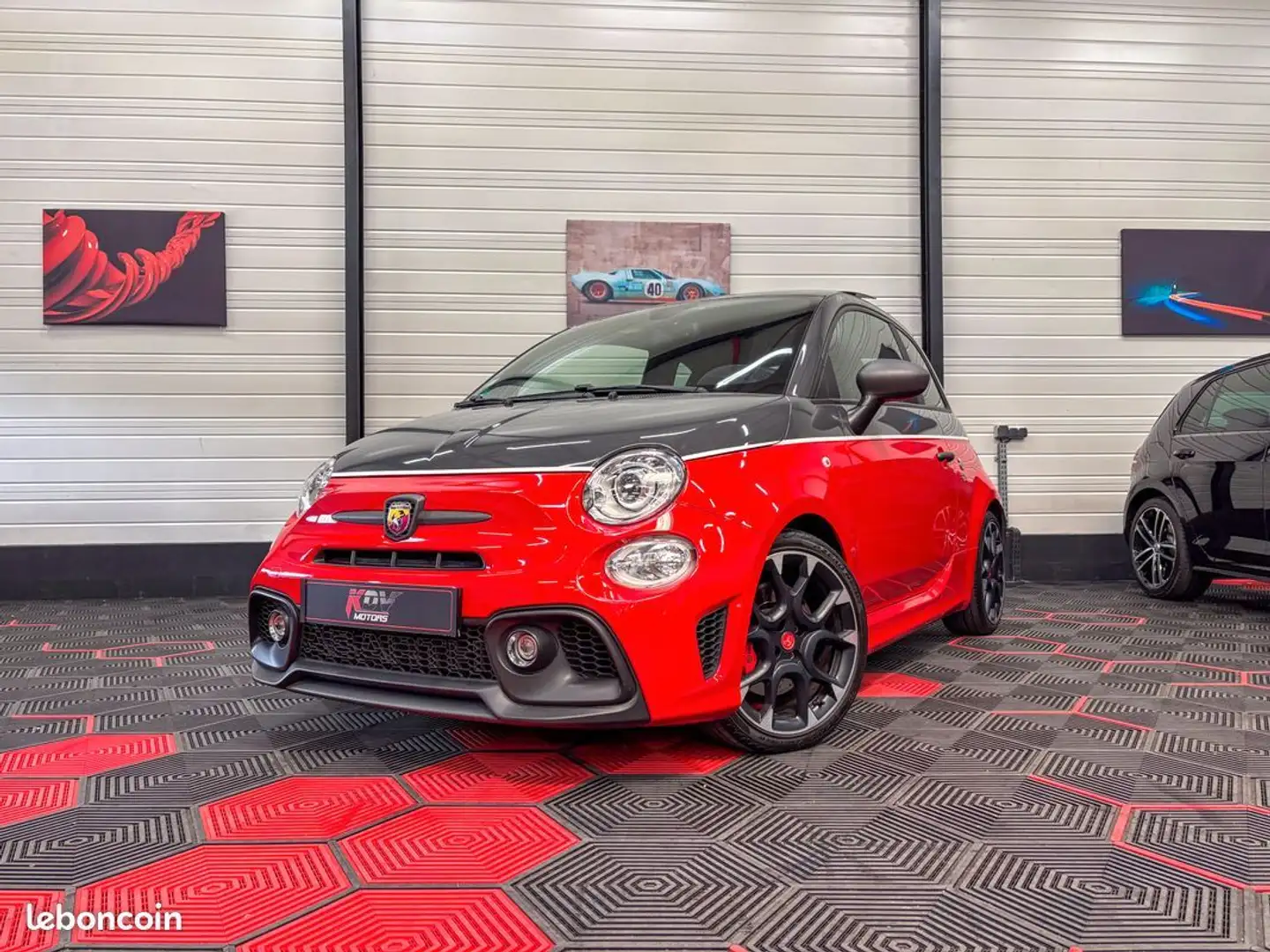 Abarth 500 595 Competizione – 1.4 T-Jet 180 ch BVM5 Sièges Sabelt Pack Carbone Toit Ouvrant Rouge - 1