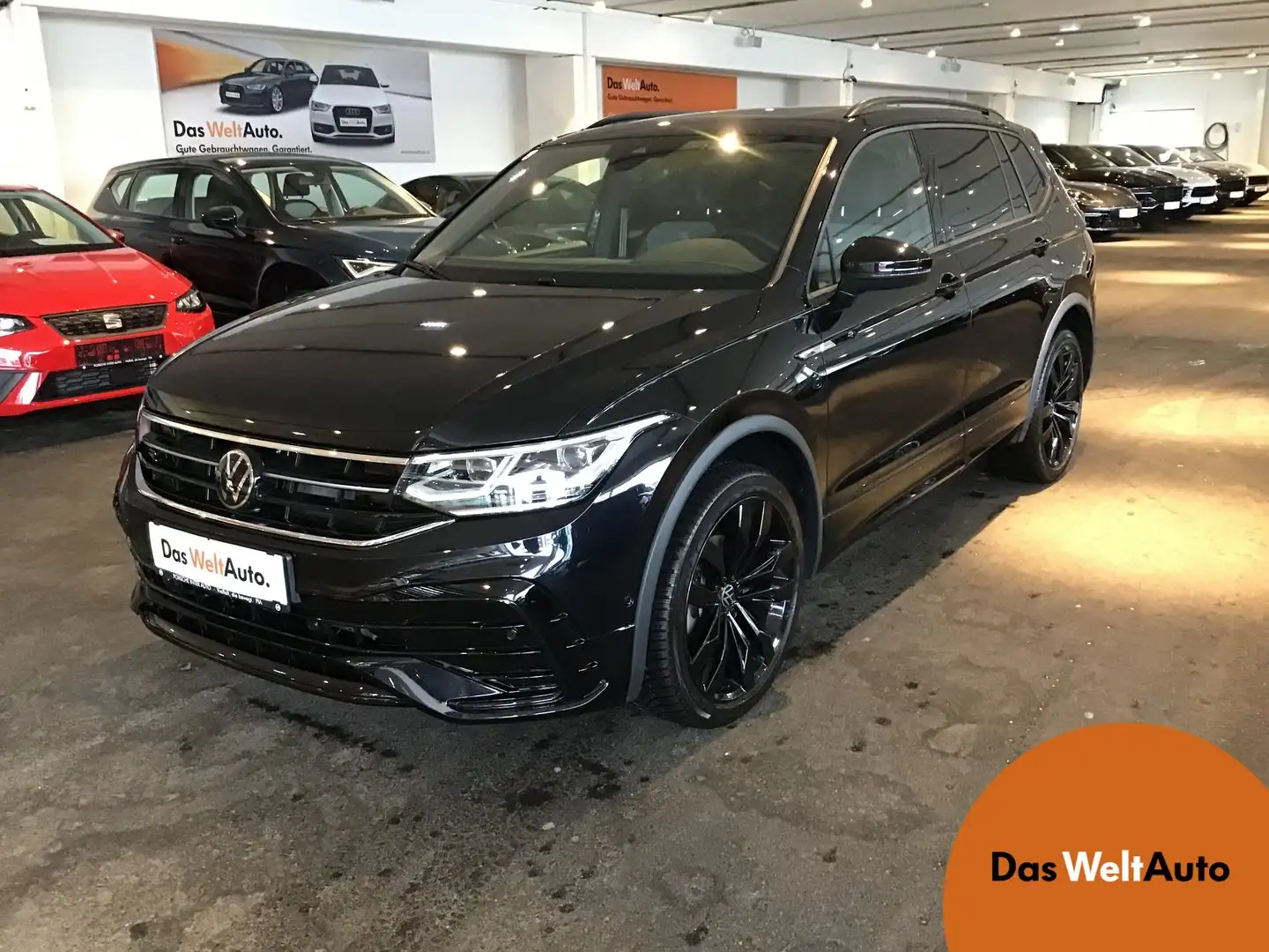 Volkswagen Tiguan Allspace R-Line TDI DSG Schwarz - 1