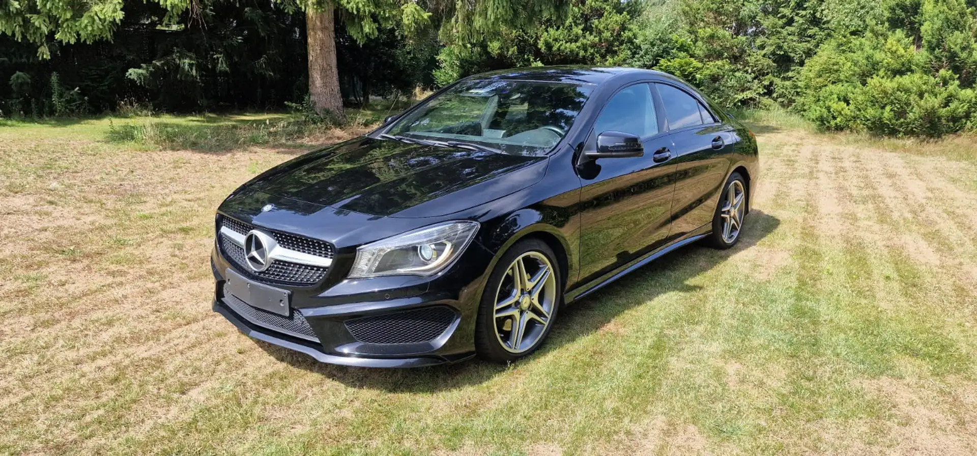 Mercedes-Benz CLA 220 cdi AMG Euro 6b, Navi, Cruise, Bi-Xenon, Leder Noir - 1