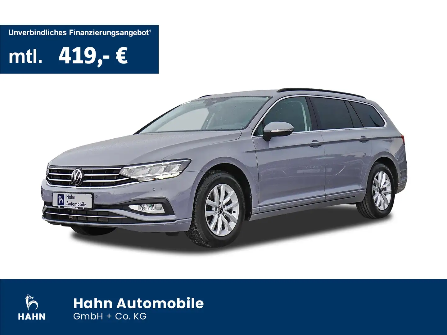 Volkswagen Passat Variant 2.0TDI DSG Business Standh Navi C Grau - 1