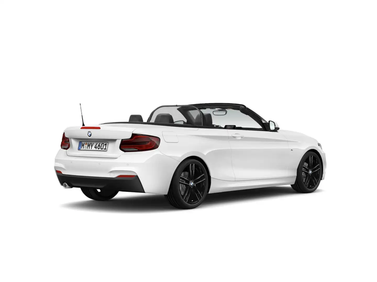 BMW 218 i Cabrio M-Sport FACEL. LED NAVI SHZ PDC Weiß - 2