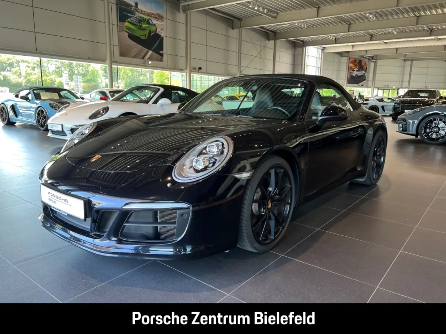 Porsche 991 911 Carrera Cabrio Sportabgas Sitzbelüftung Noir - 1