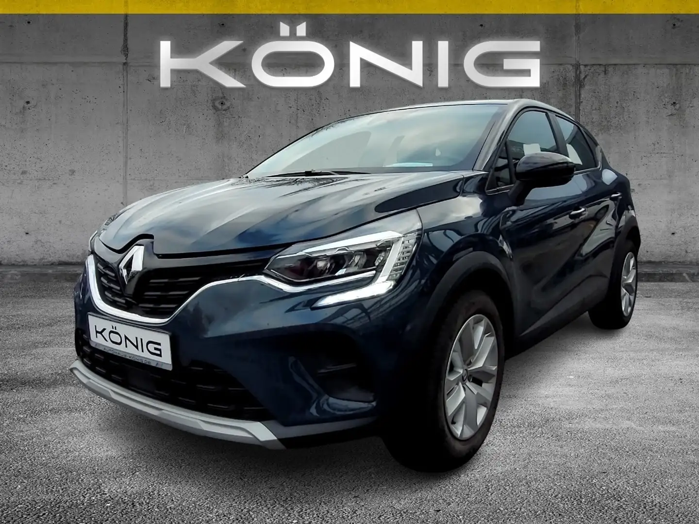 Renault Captur 1.0 TCe 90 EQUILIBRE KLIMA*NAVI*Tempomat Blau - 1