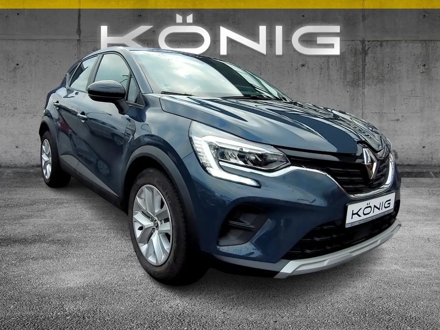 Renault Captur 1.0 TCe 90 EQUILIBRE KLIMA*NAVI*Tempomat Blau - 2