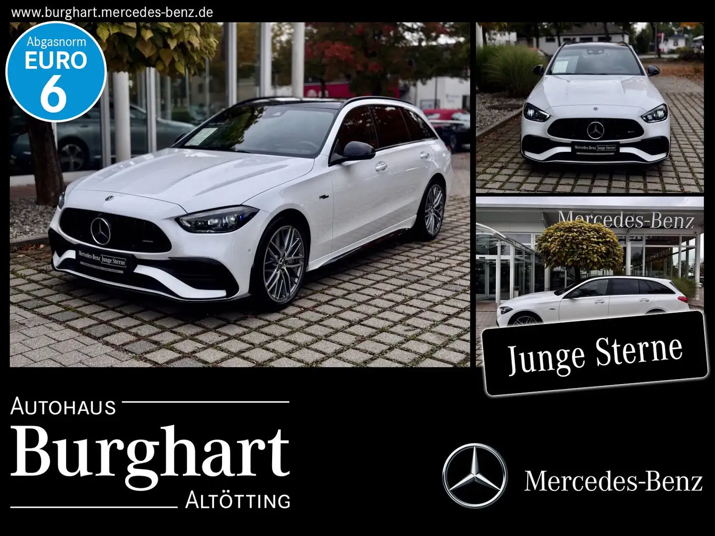 Mercedes-Benz C 43 AMG Mercedes-AMG C 43 4M T Navi/Pano.-Dach Blanc - 1