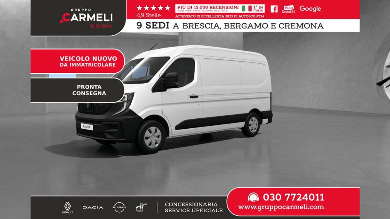 Renault Master T33 2.0 blue dci 150cv L2H2 eag9 -PRONTA