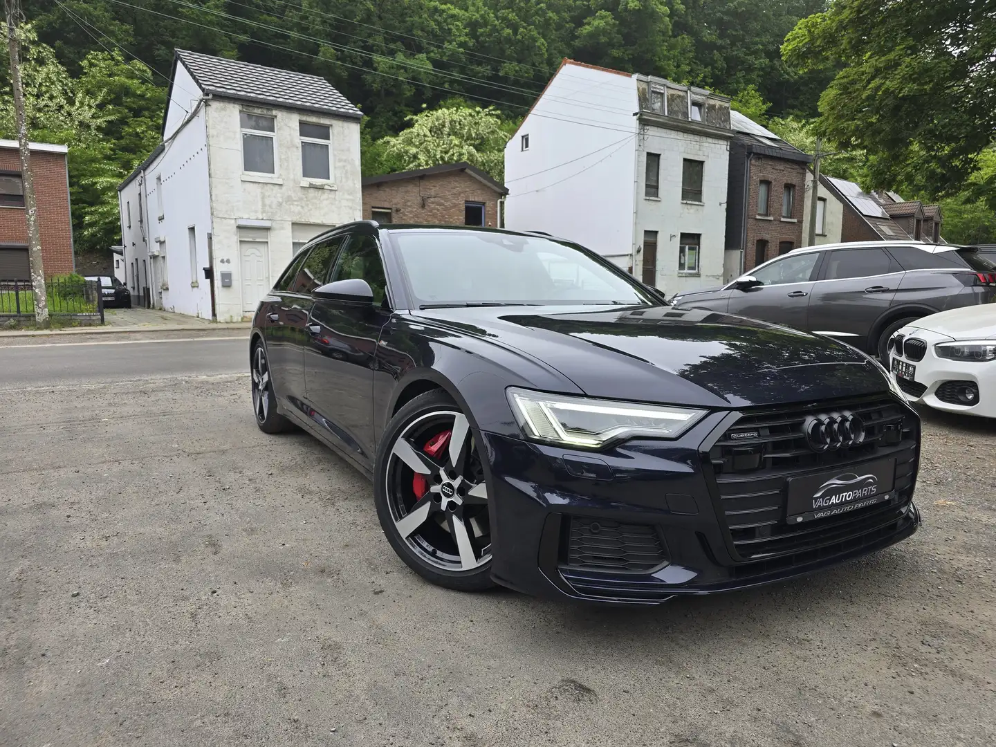 Audi A6 55 TFSIe Quattro*S-LINE*NAVI*CLIM 4 ZONE*CAMERA* Blauw - 1