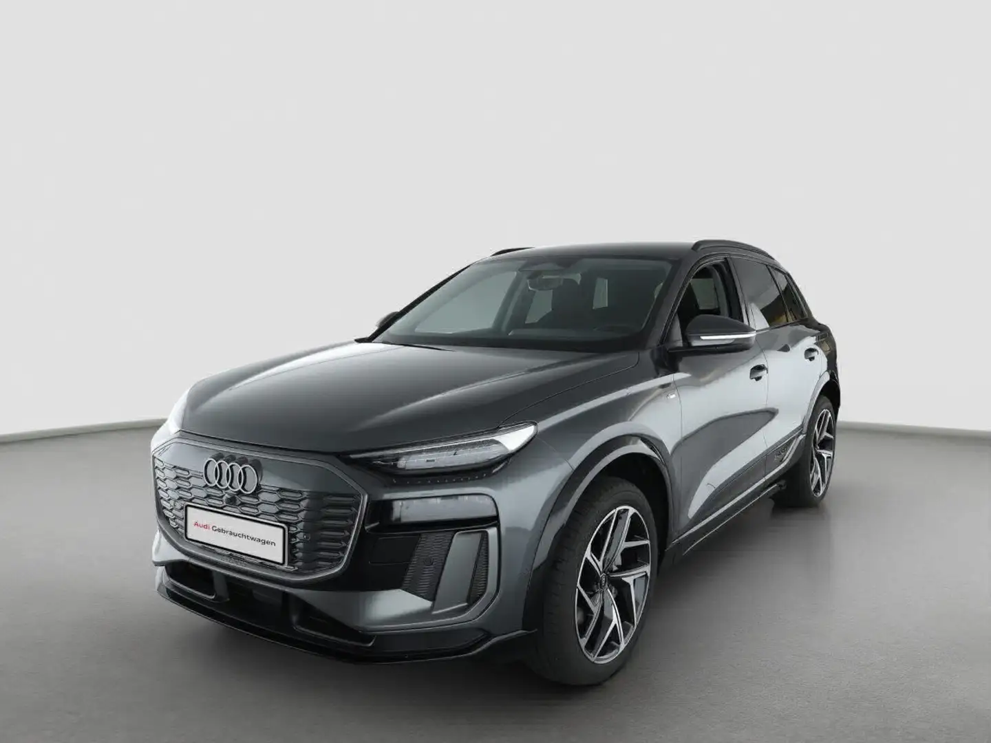 Audi Q6 e-tron e-tron S line LM21 0.25% Lenkh 360° ACC Sonderleas Grau - 2