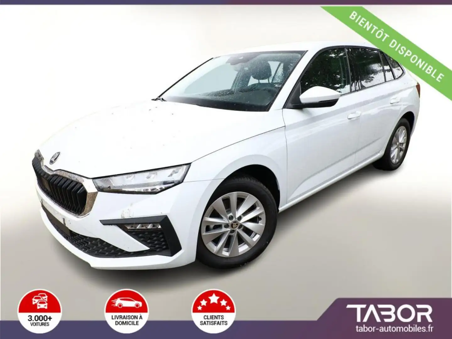 Skoda Scala 1.0 TSI 115 DSG Selec Kessy LED eHK Blanc - 1