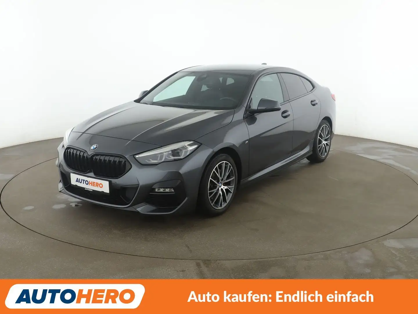 BMW 218 218i Gran Coupe M Sport Aut.*NAV+LED*TEMP*PDC*SHZ* Gris - 1