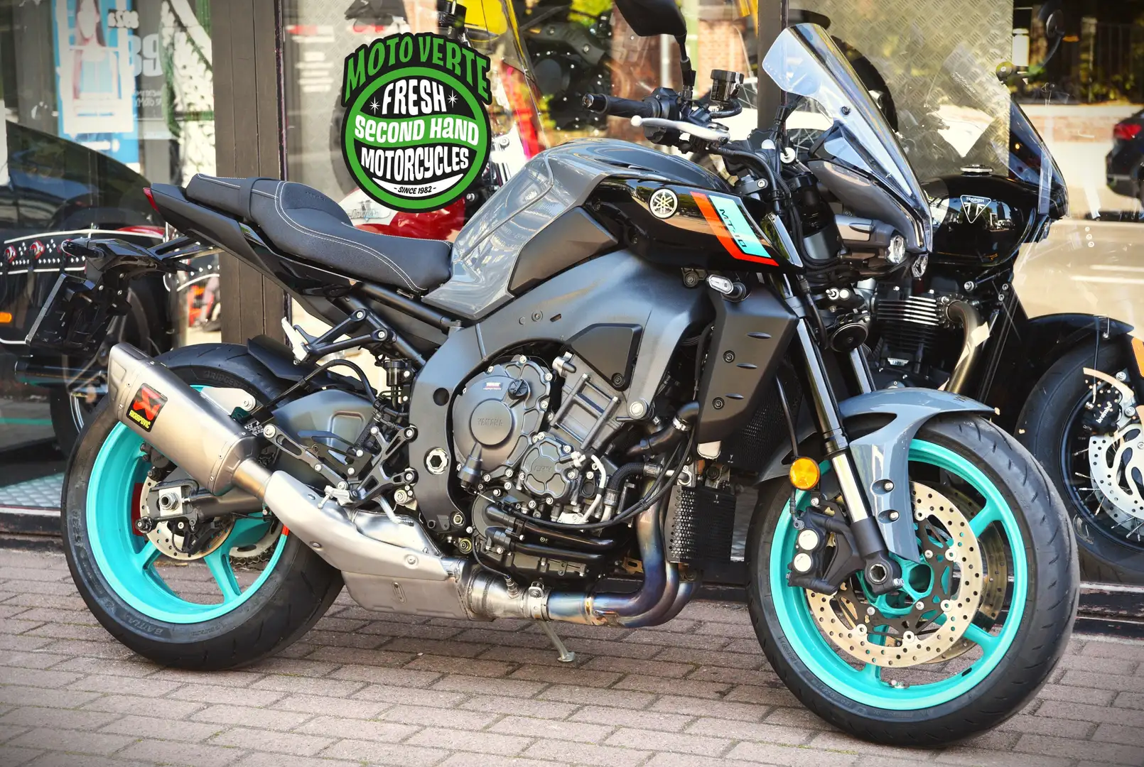 Yamaha MT-10 ***MOTO VERTE*** Grijs - 1