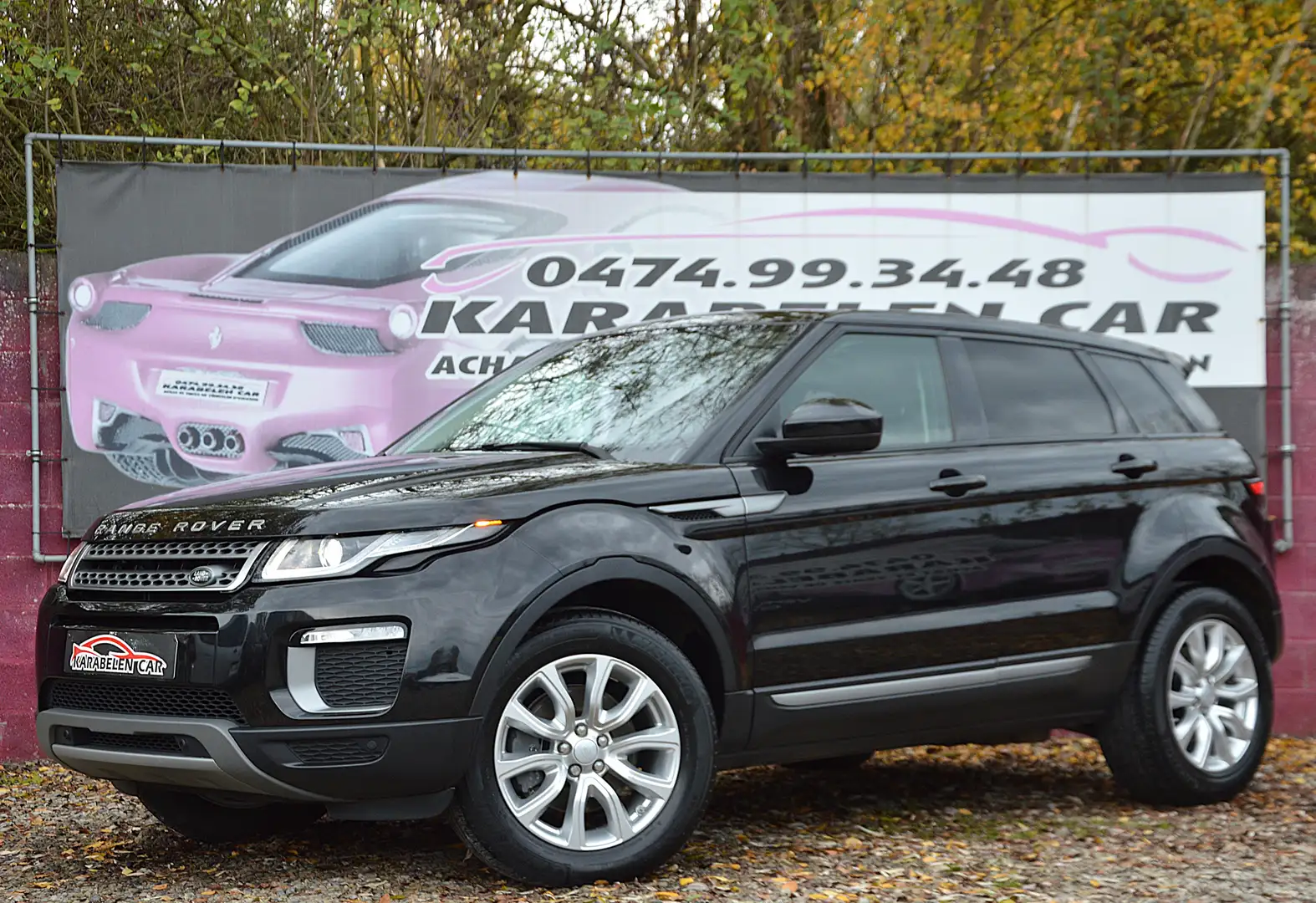 Land Rover Range Rover Evoque 2.0TD4 4WD HSE Dynamic BOITE AUT FULL 68.964KM Noir - 1