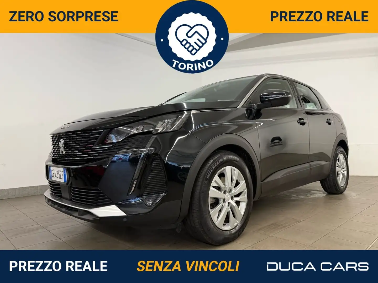 Peugeot 3008 BlueHDi 130 EAT8 S&S Active Business Nero - 1