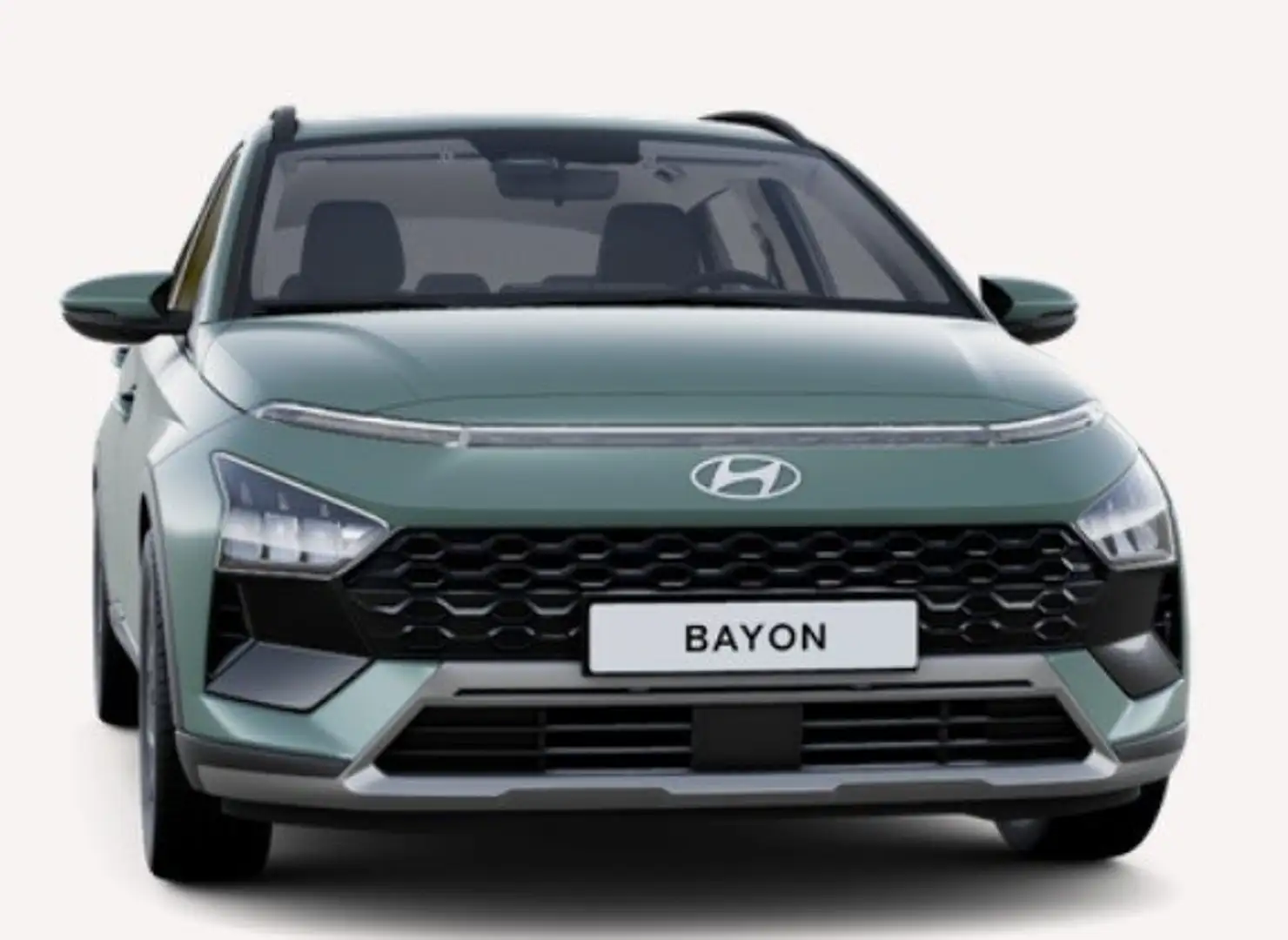 Hyundai BAYON T-GDI 100 Automatik Trend Plus Komfort-Paket Verde - 1