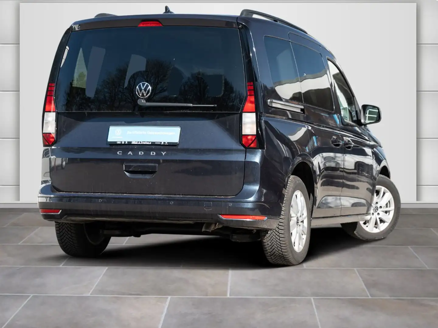 Volkswagen Caddy Life 2.0 TDI NAVPRO KAM PDC SHZ Azul - 2