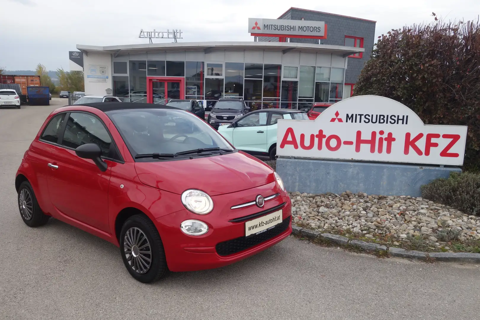 Fiat 500C Cabrio 1.0 GSE Hybrid ***leasingfähig*** Rot - 1