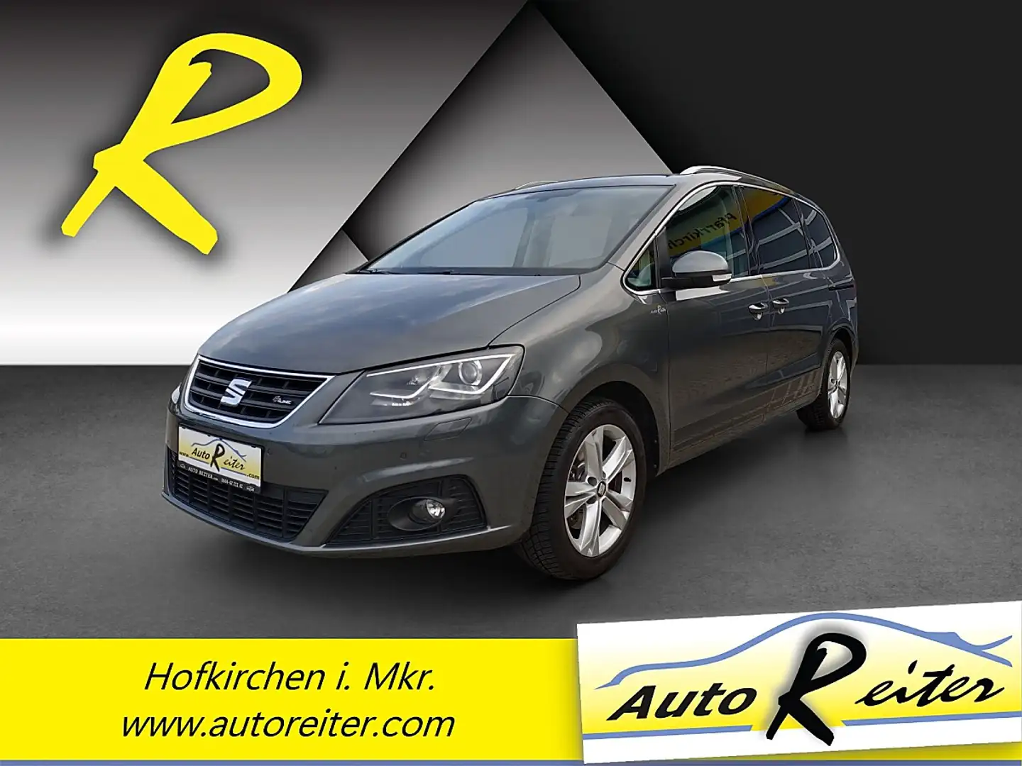 SEAT Alhambra FR 2,0 TDI CR DSG *7.Sitze*AHV*XENON*RFK Gris - 1
