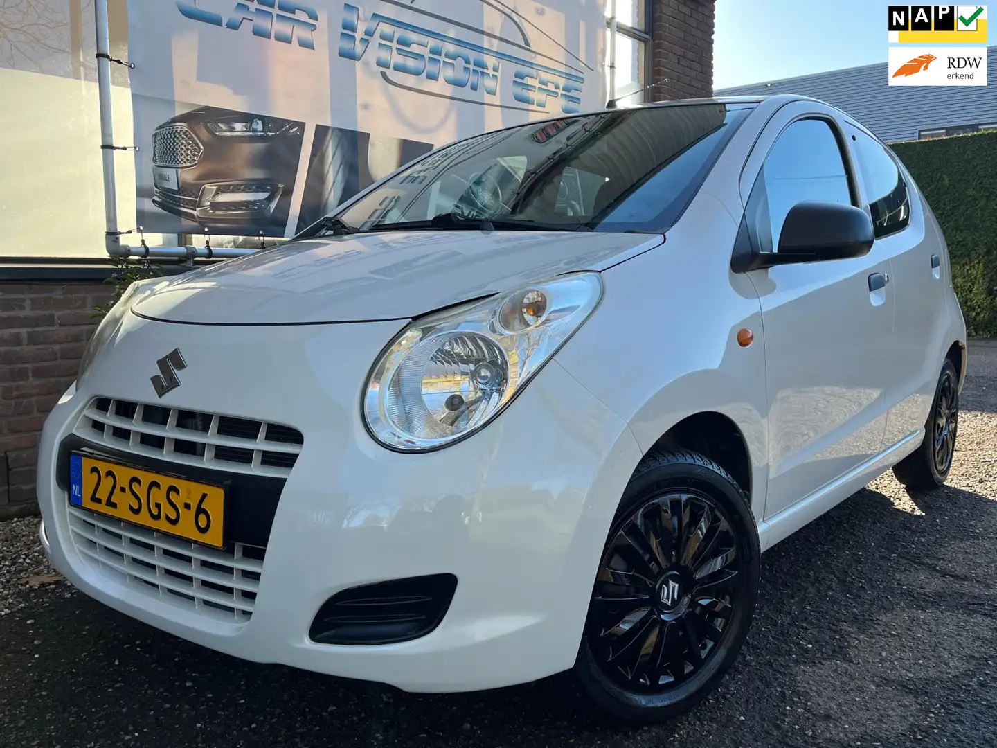 Suzuki Alto 1.0 Cool Comfort|Airco|Cv|Trekhaak| Wit - 1