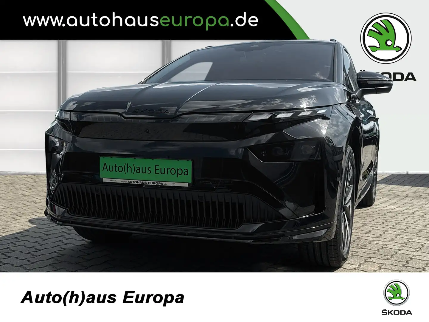 Skoda Enyaq 85x Sportline AHK ACC210 Matrix 360 4xSHZ NAVI Schwarz - 1