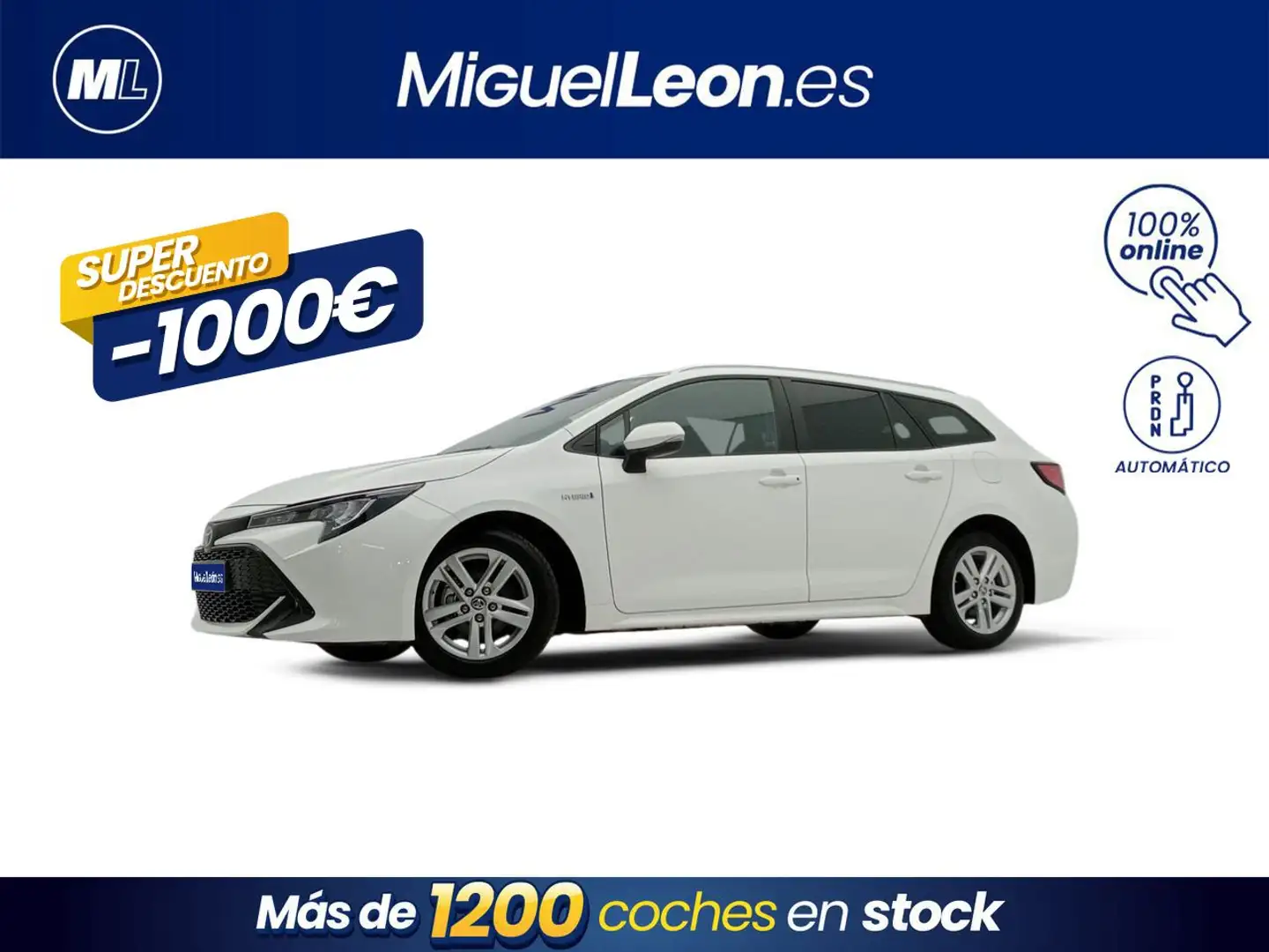 Toyota Corolla 1.8 125H ACTIVE TECH E-CVT TOU SPORT Blanco - 1