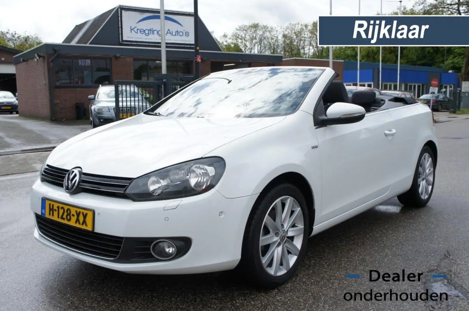 Volkswagen Golf Cabriolet 1.2 TSI CUP EDITION NAVI/PDC/CRUISE/STOELVERW PERF Wit - 1