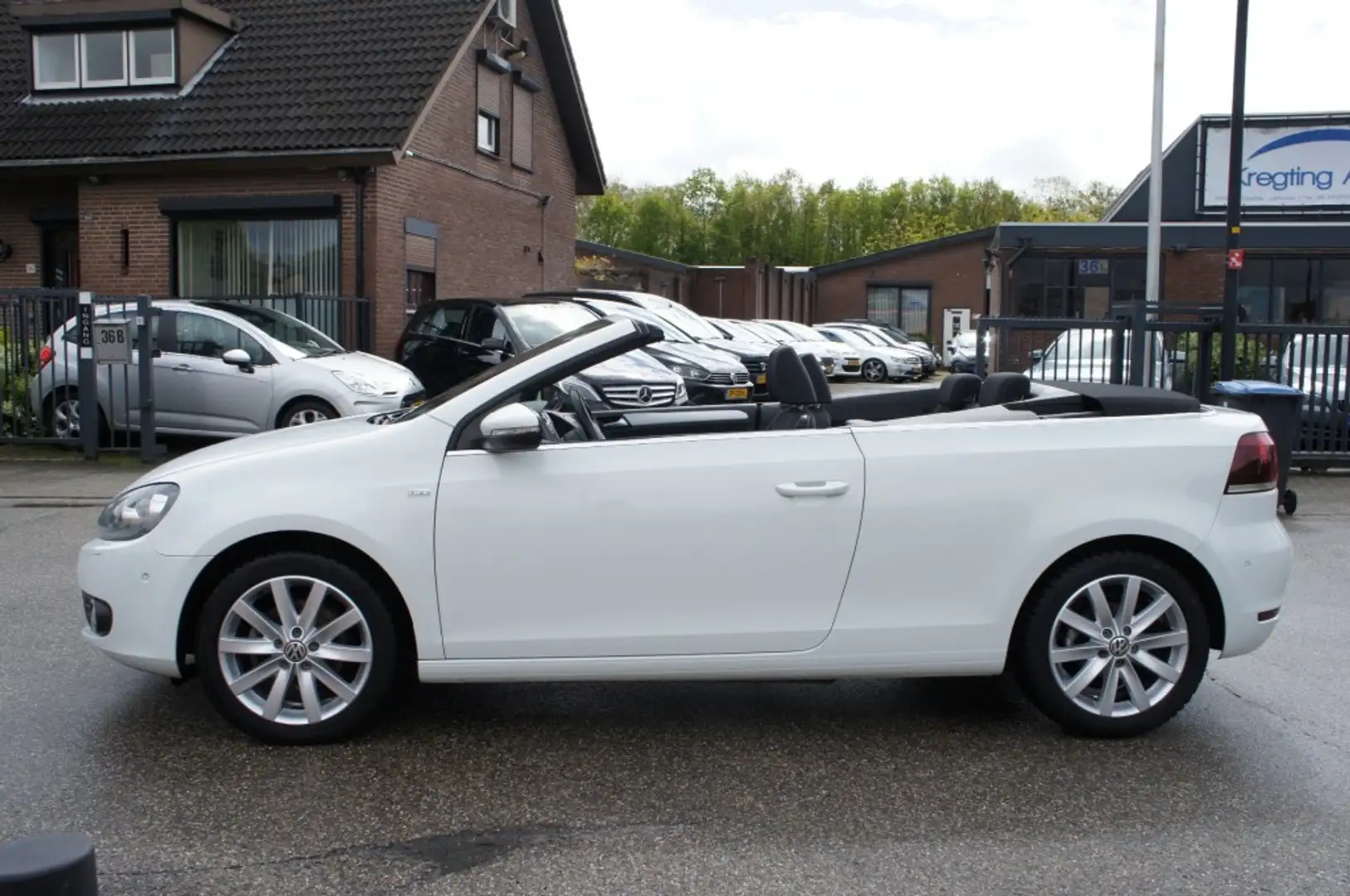 Volkswagen Golf Cabriolet 1.2 TSI CUP EDITION NAVI/PDC/CRUISE/STOELVERW PERF Bianco - 2