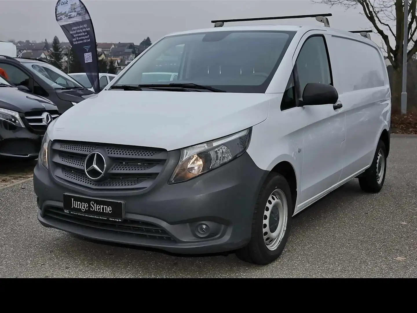 Mercedes-Benz Vito 110 CDI Kasten Kompakt Tempomat Weiß - 1
