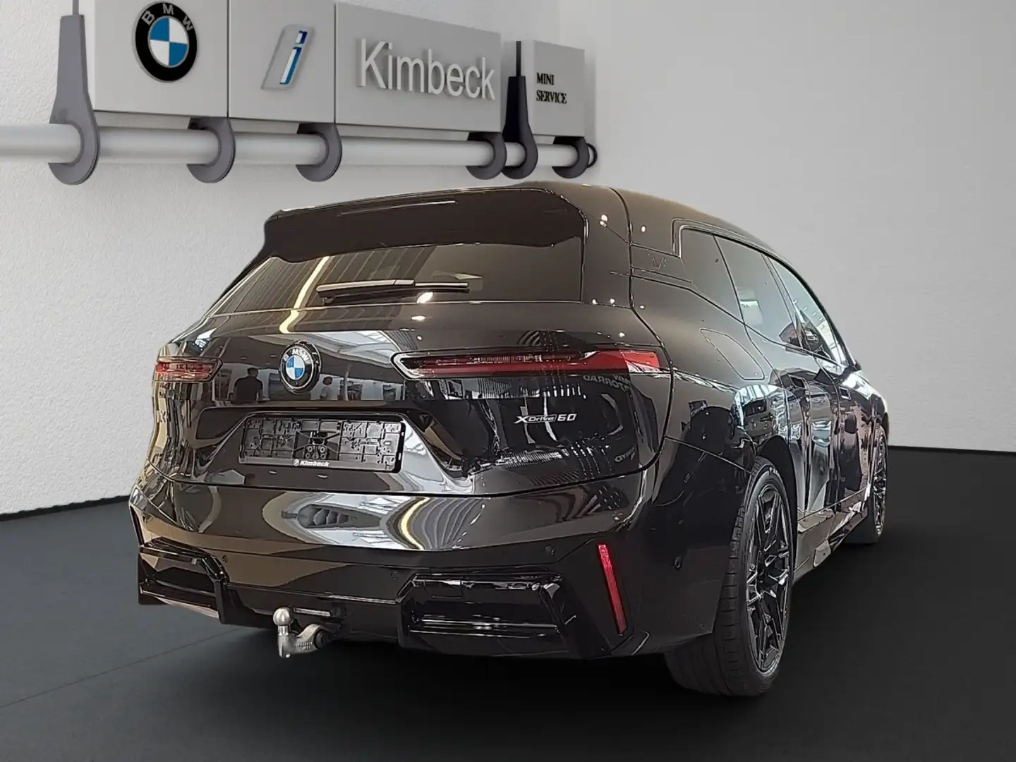 BMW iX xDrive60 M SPORT Sitzbelü SoftClos Allradlenk Schwarz - 2