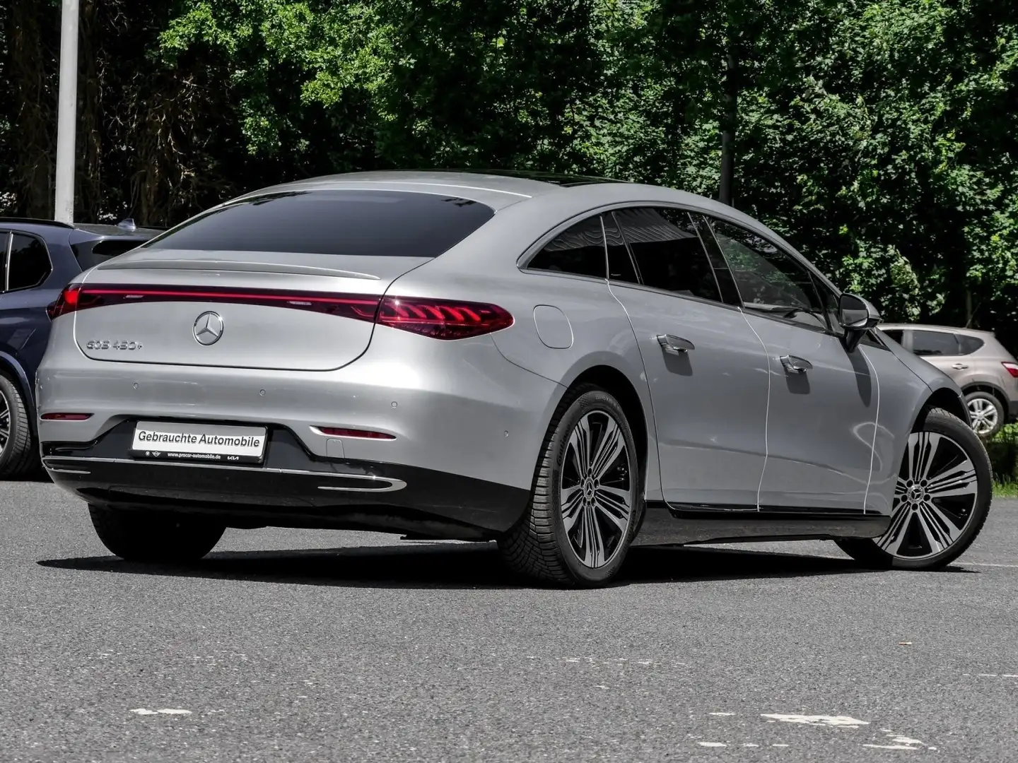 Mercedes-Benz EQS 450++ELECTRIC ART+ACC+PANO+360° Silber - 2