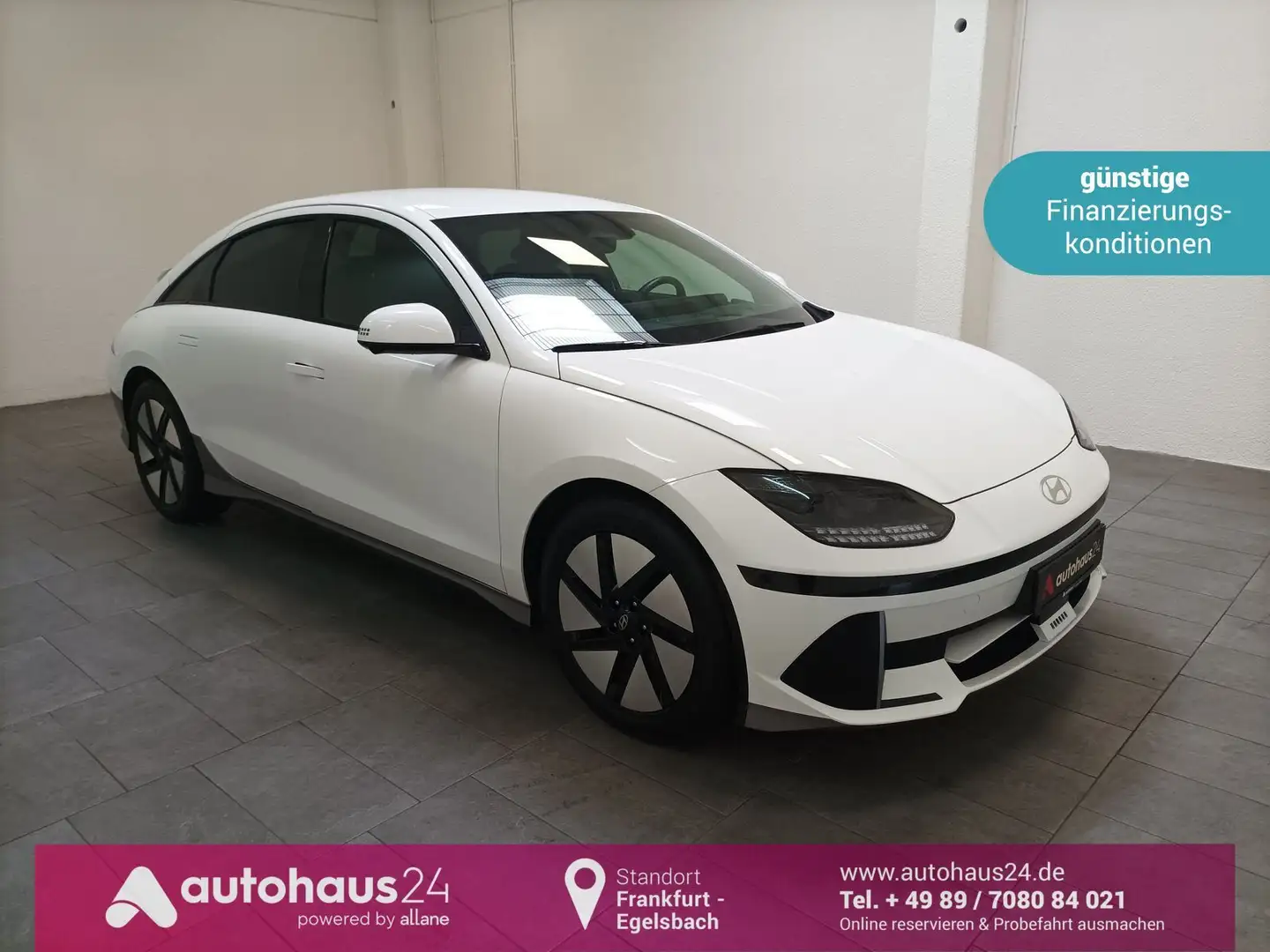 Hyundai IONIQ 6 Techniq Navi|CAM|Sitzhzg. vo&hi Weiß - 1