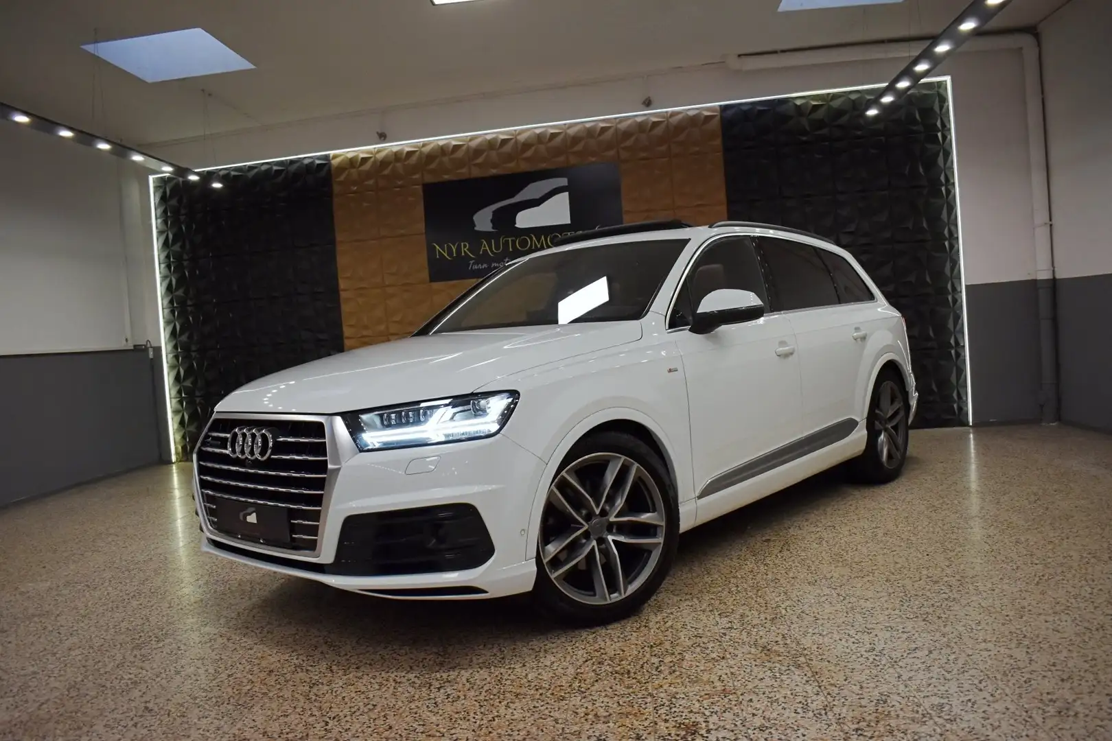 Audi Q7 3.0 TDI quattro S-LINE, LUFT, PANO, MATRIX, ACC Weiß - 1