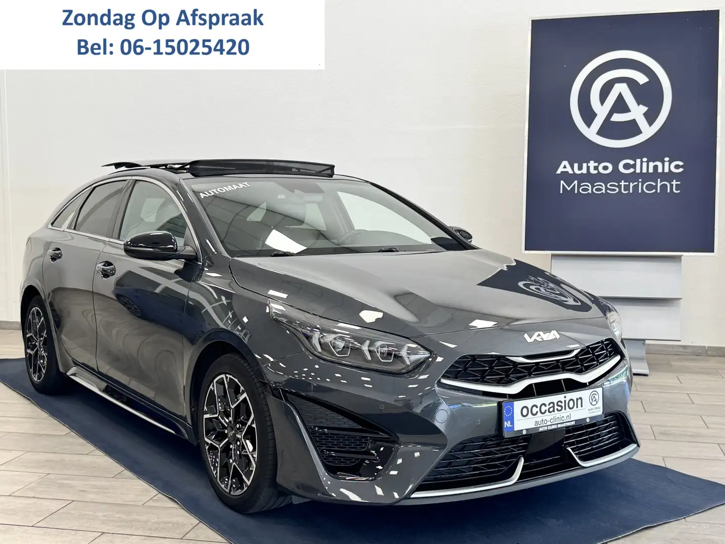 Kia ProCeed / pro_cee'd 1.5 T-GDi MHEV GT-Line Plus AUTOMAAT FULL OPTIONS Gris - 1