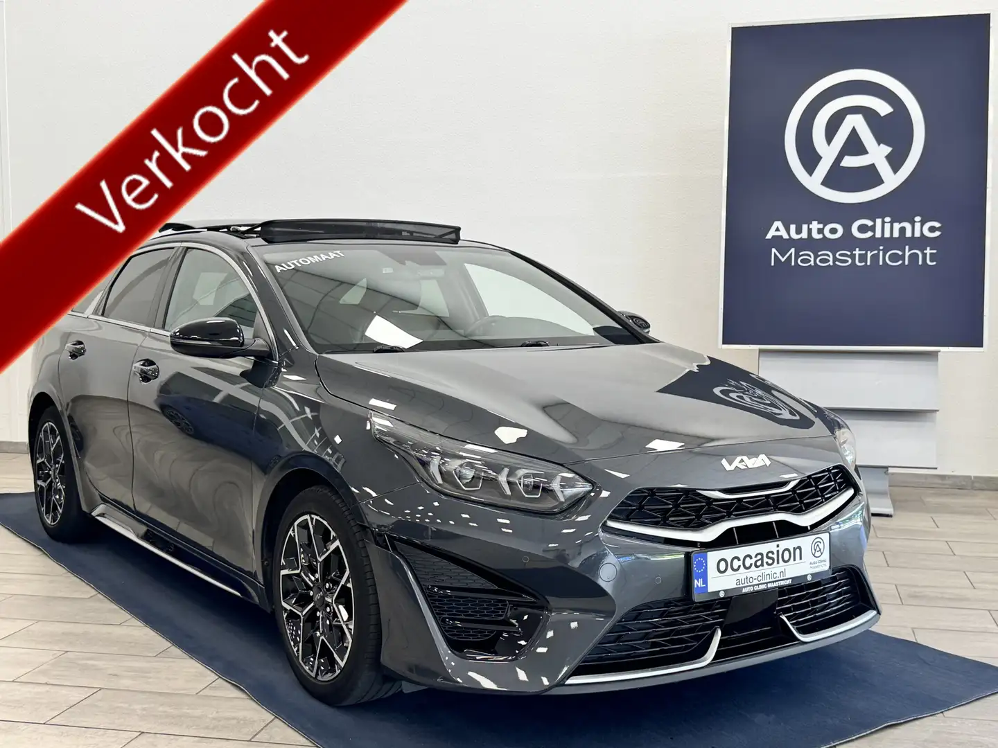 Kia ProCeed / pro_cee'd 1.5 T-GDi MHEV GT-Line Plus AUTOMAAT | FULL OPTION Grijs - 1