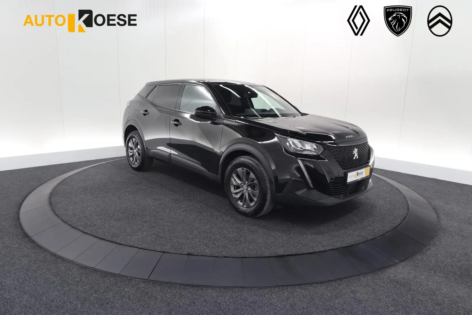 Peugeot 2008 PureTech 130 Active | Camera | Apple Carplay | Par Zwart - 1