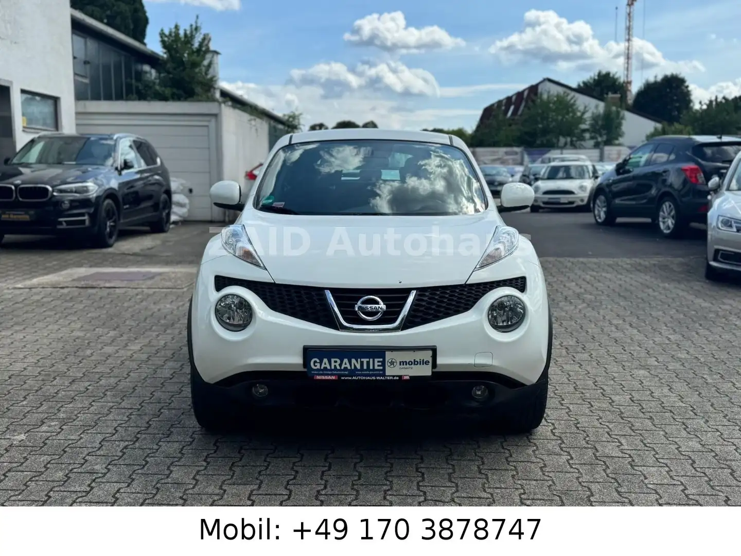 Nissan Juke Acenta 1,6L*1HAND*TEMPO*KLIMA Weiß - 2
