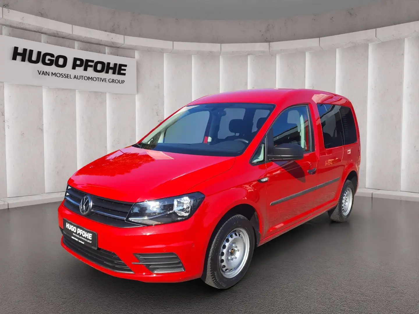 Volkswagen Caddy Kombi EcoProfi BMT 1.2 TSI GJR | AHK | SHZ | PDC Rojo - 1
