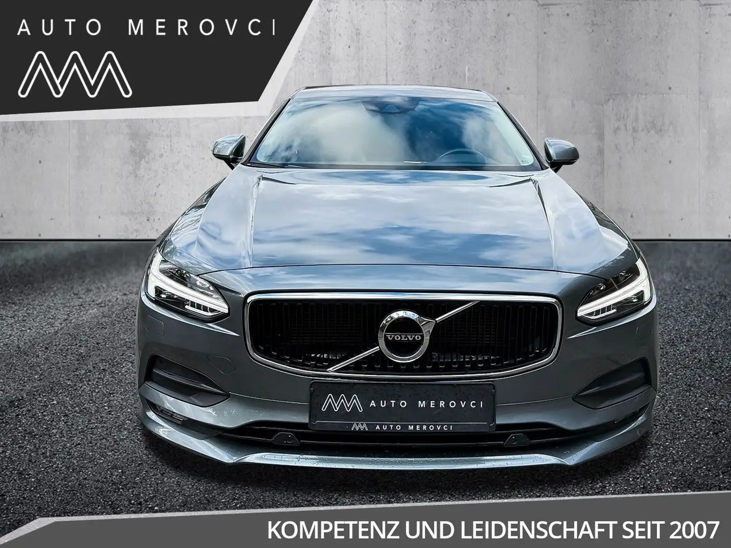 Volvo S90 T4 Geartronic/ACC-Lane-Tot Winkel/Leder/Cam Grau - 2