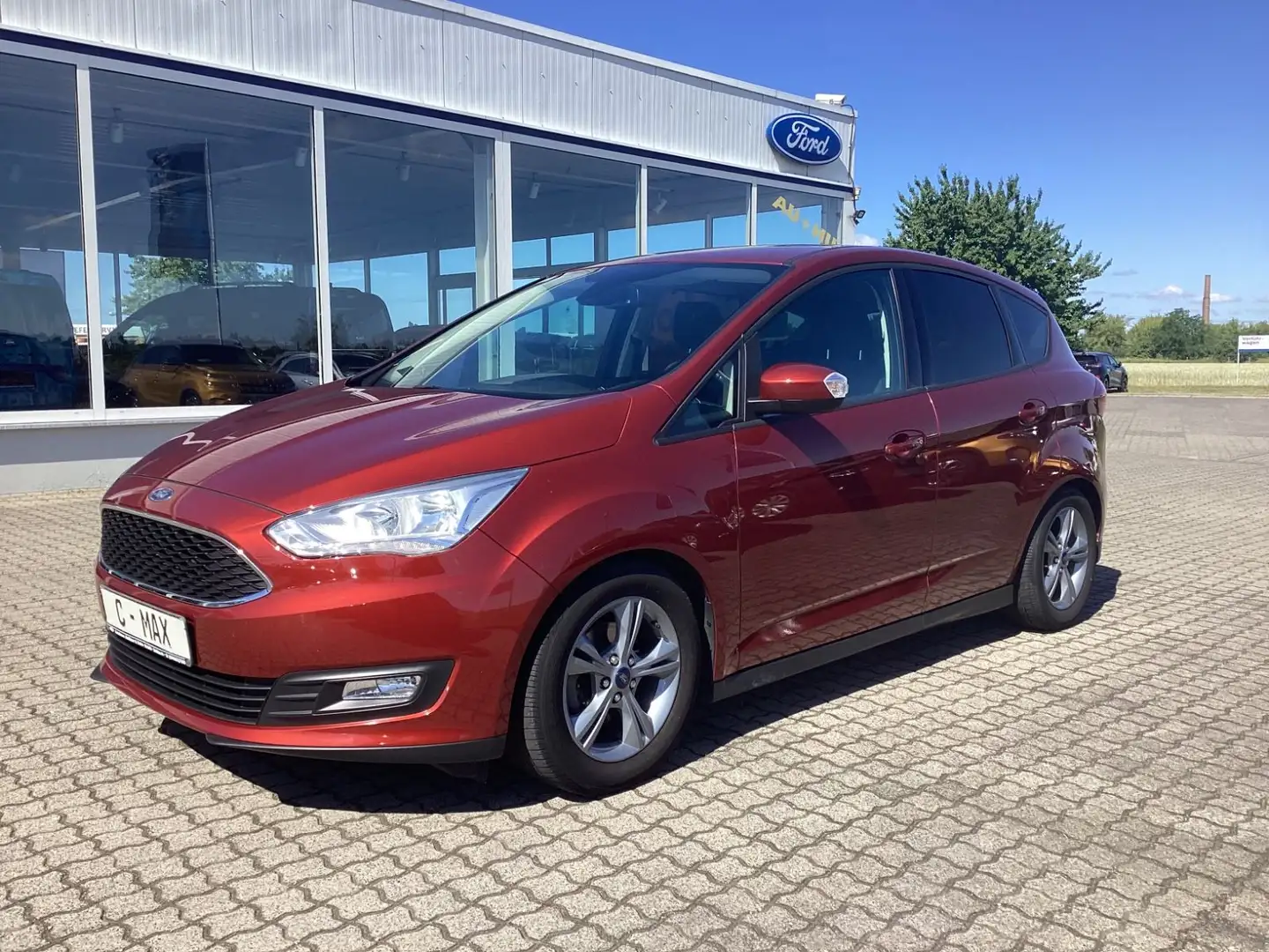 Ford C-Max C-MAX Cool & Connect, AHK, RFK, Navi, WP. Rood - 1