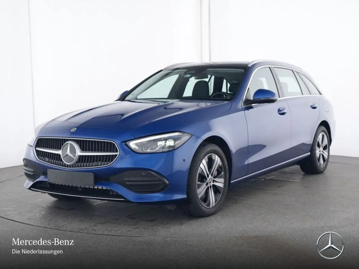 Mercedes-Benz C 300 de T AVANTG+PANO+AHK+LED+KAMERA+TOTW+KEYLESS Blau - 2