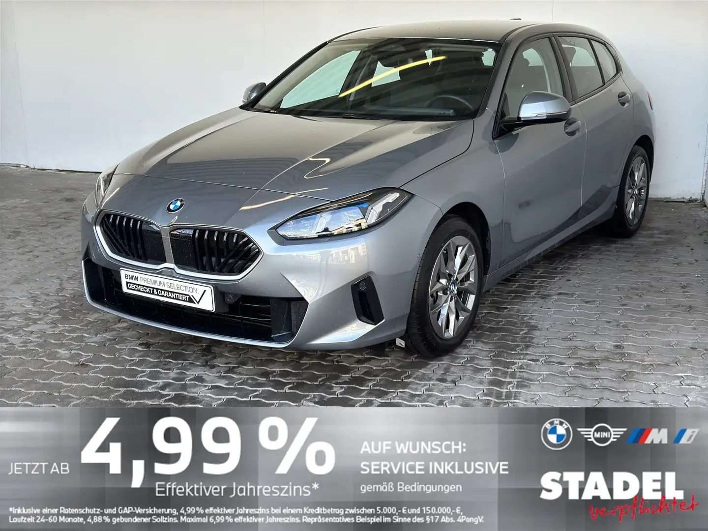 BMW 120 120 Limousine i.LED.RFK.SHZ.DriveAs.KomfZg Grau - 2