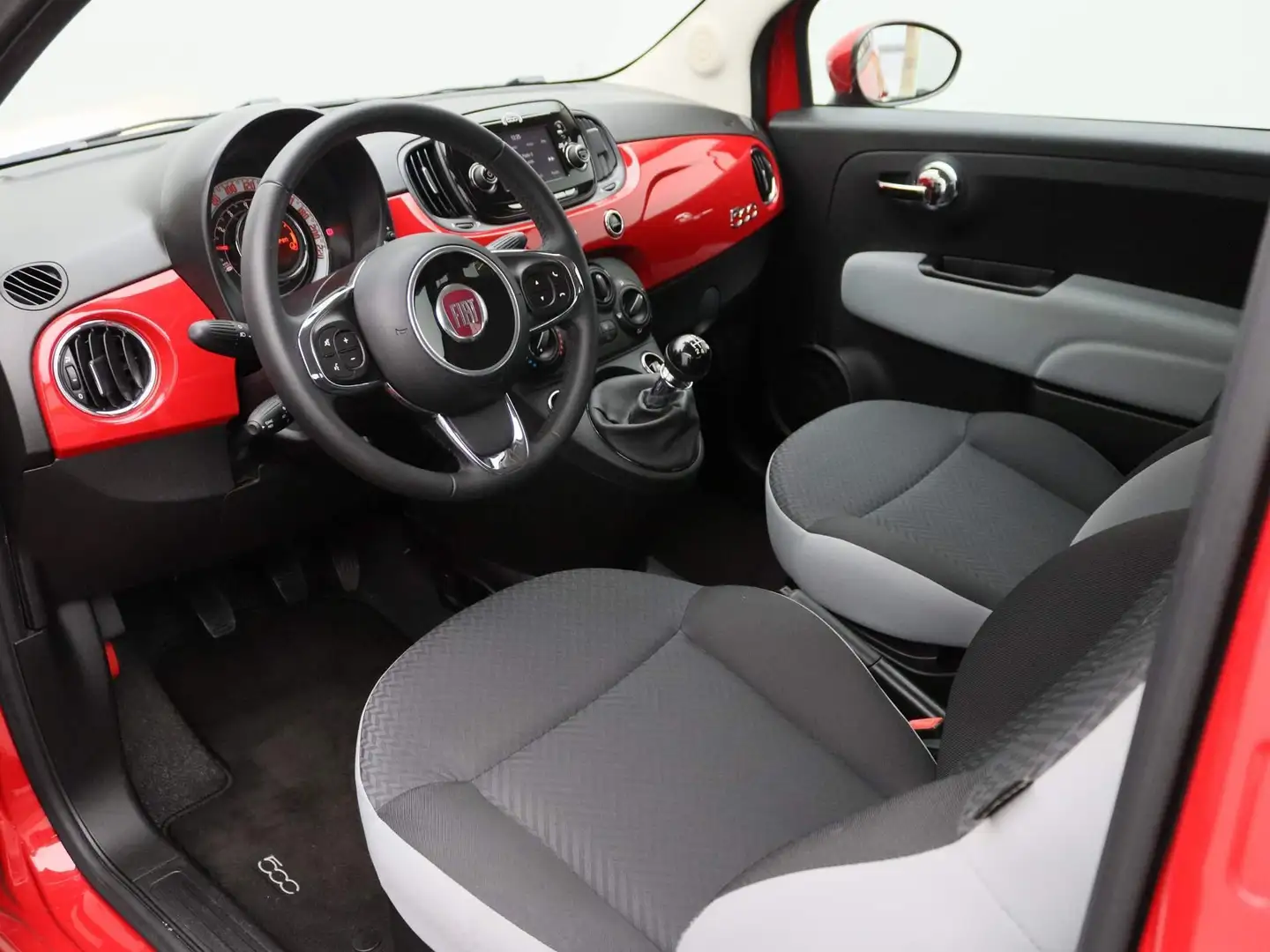 Fiat 500 0.9 TwinAir Turbo Popstar | Airco | Lichtmetalen v Rojo - 2