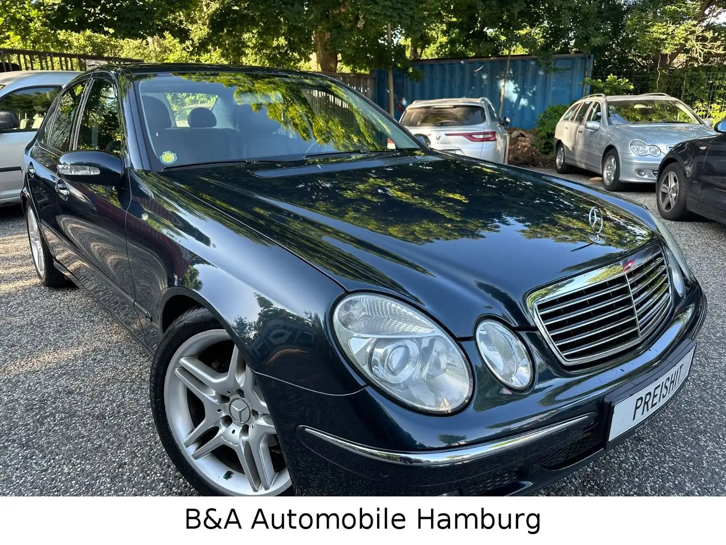 Mercedes-Benz E 280 V6 Lim. 2 Hand+Tüv+Au Neu+Navi+Leder Black - 2