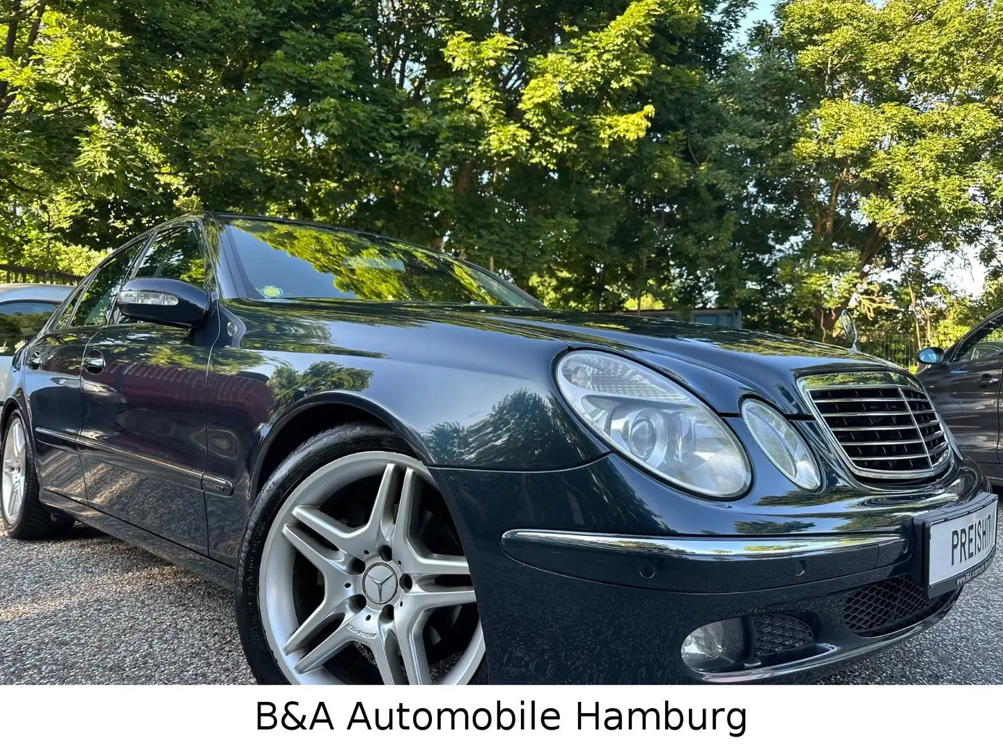 Mercedes-Benz E 280 V6 Lim. 2 Hand+Tüv+Au Neu+Navi+Leder Black - 1