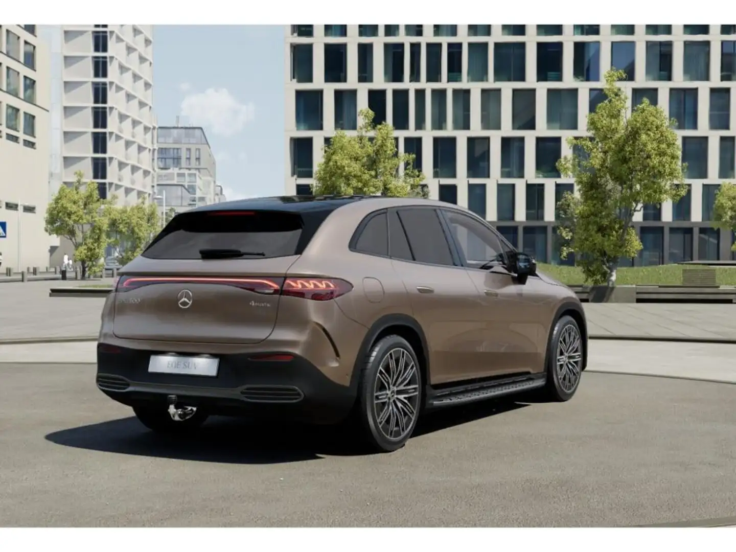 Mercedes-Benz EQE 500 4M AMG-Sport/Hyper/Pano/Burm/AHK/HUD/21" Brun - 2