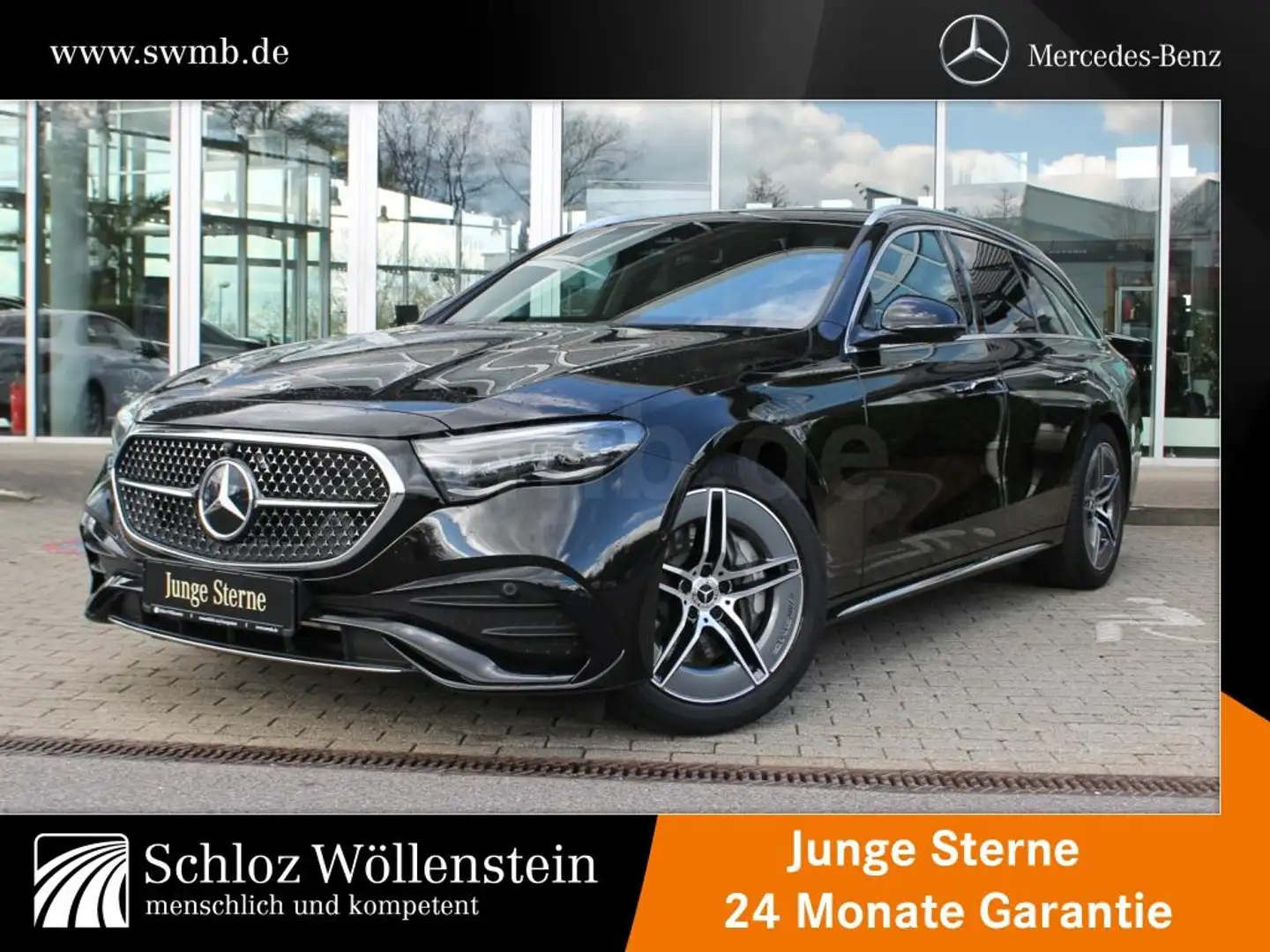 Mercedes-Benz E 300 de T AMG/Digital Light/AHK/DISTRONIC/Memory Schwarz - 1