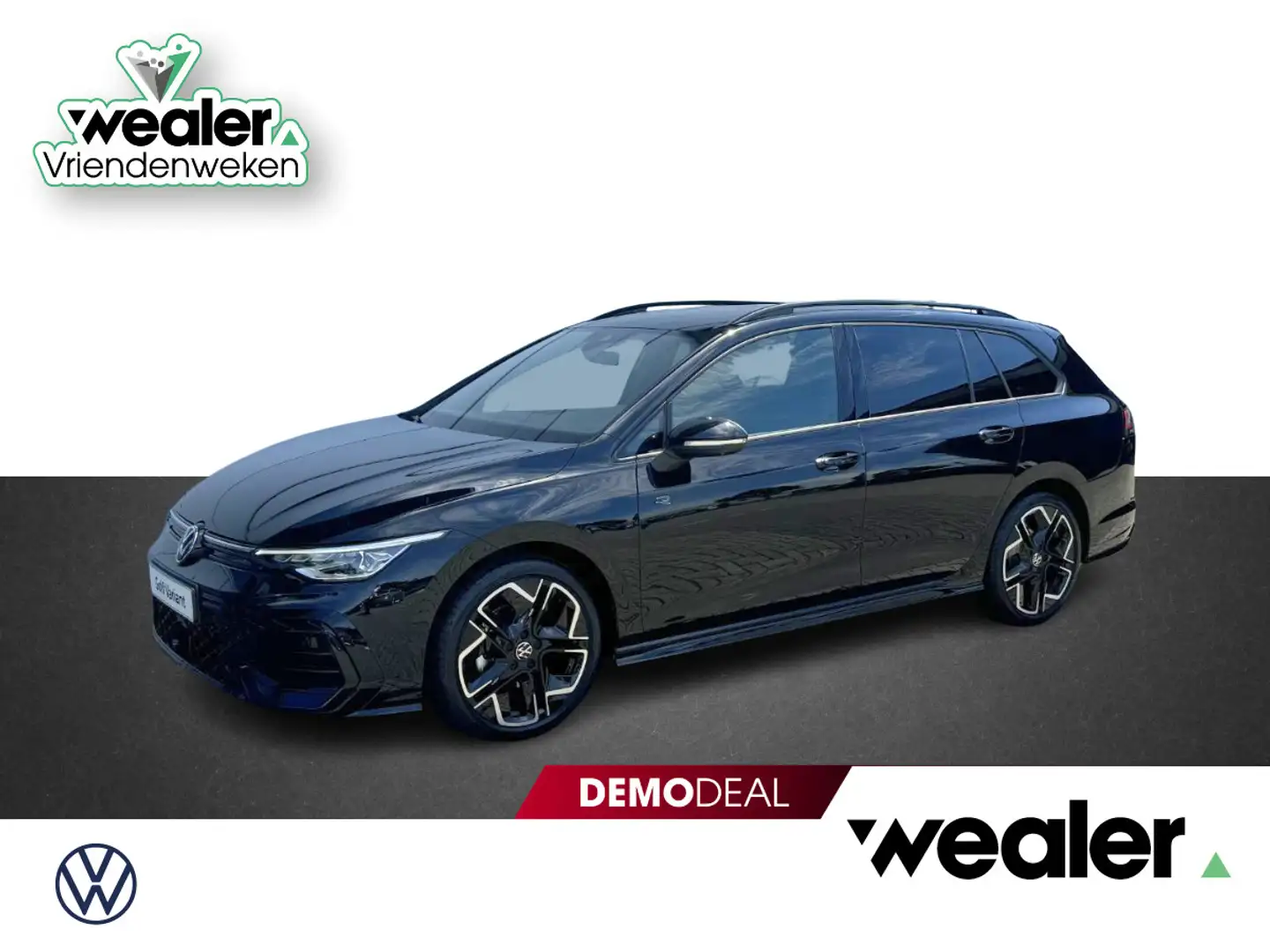 Volkswagen Golf Variant R-Line-Edition 1.5 eTSI 85 kW / 116 pk Variant 7 v Noir - 1