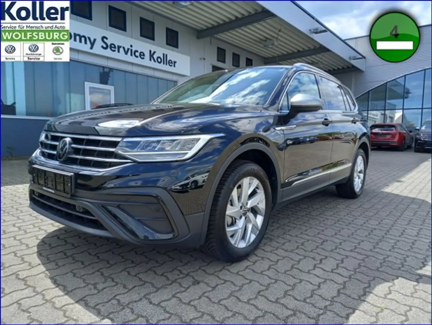 Volkswagen Tiguan Allspace 2.0 TDI DSG AHK 7 Sitze Kamera Schwarz - 2