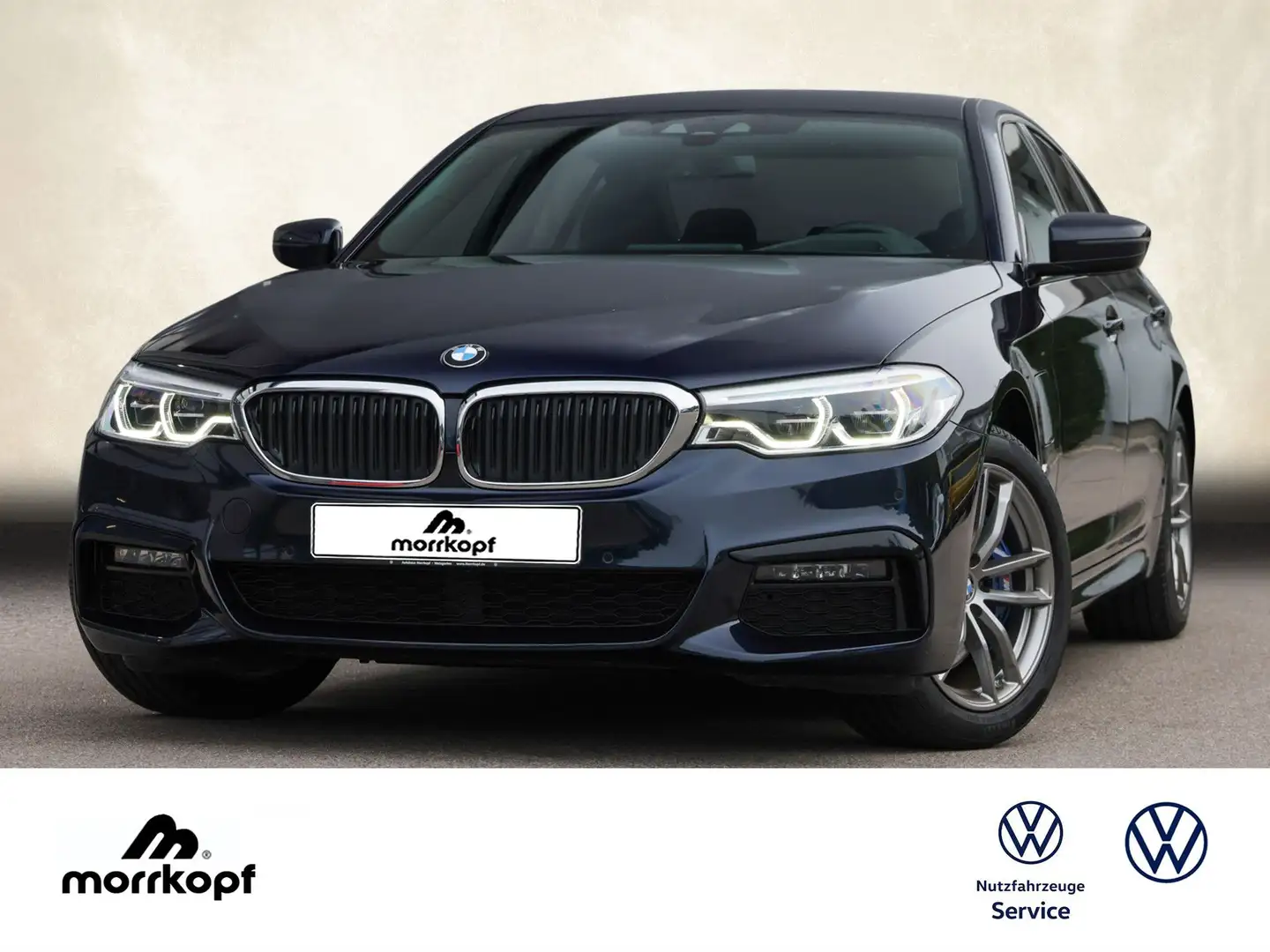 BMW 530 e xDrive M Sport Sportpaket Bluetooth HUD Navi Noir - 2